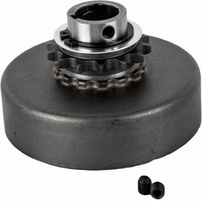 Jeremywell Centrifugal Go Kart Clutch 1" 14T, 14 Tooth Heavy Duty For 40,41,420 Chain up to 10HP