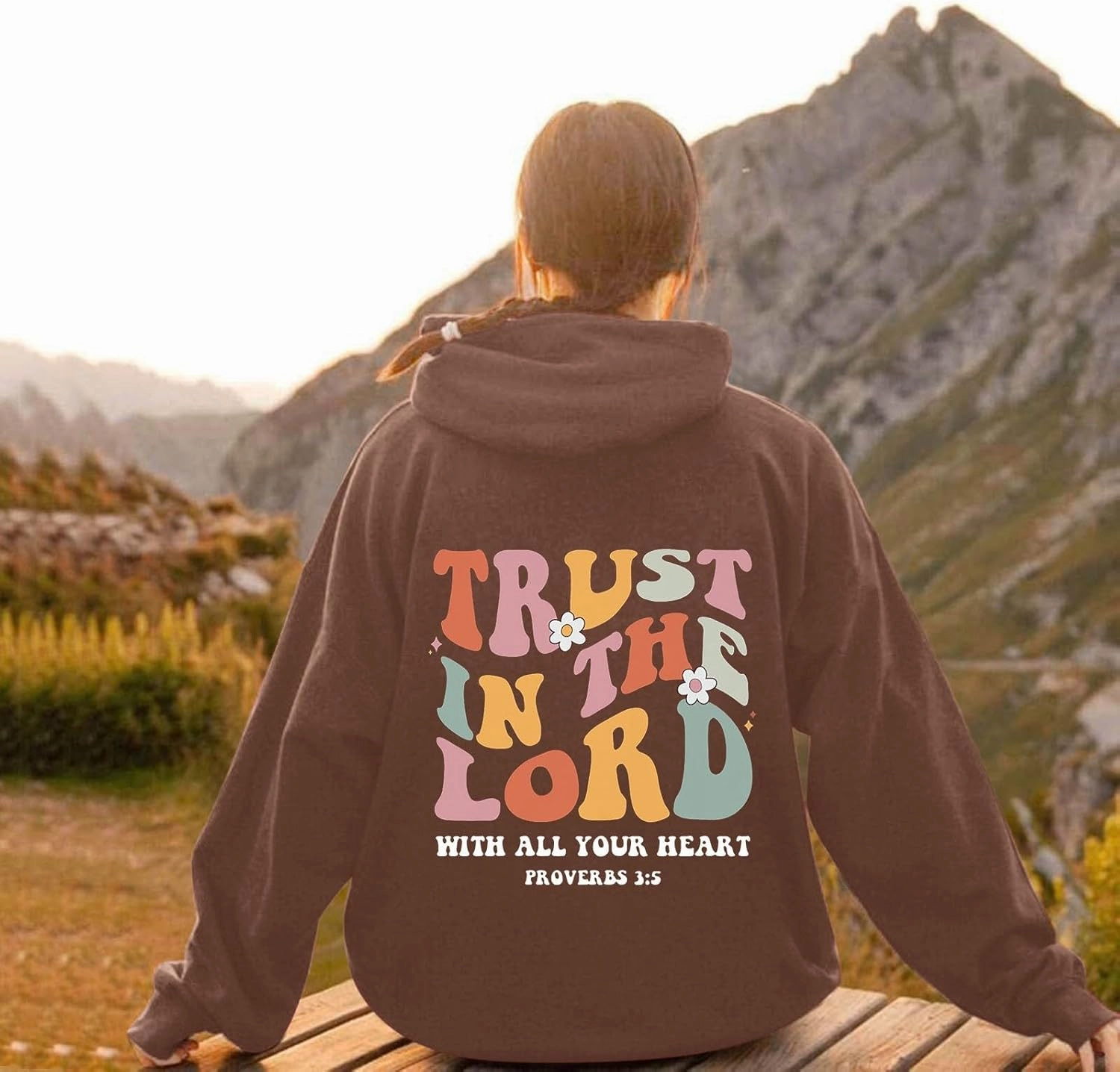 Jesus Loves You Hoodie Christian Faith Religious God Tops Man Woman Pullover Sweatshirt Longsleeve