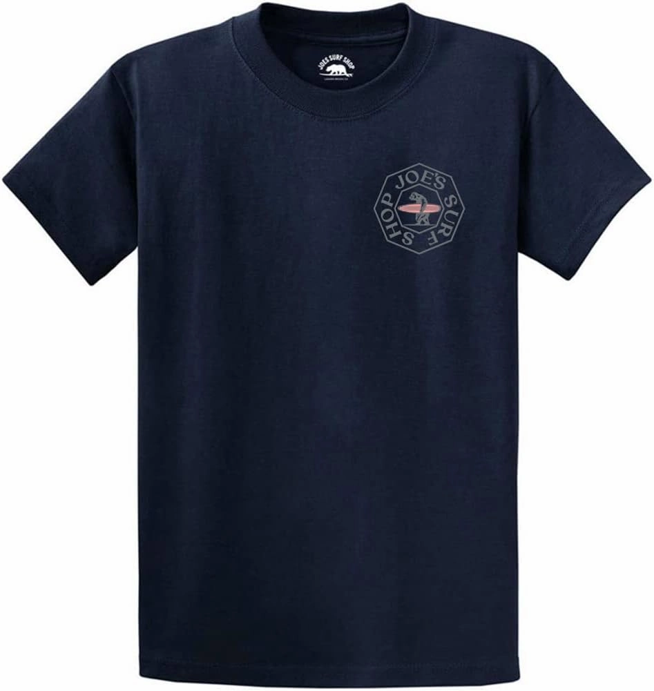 JOES SURF SHOP Men's Walking Bear Logo Heavy Cotton Tees. Reg, Big and Tall
