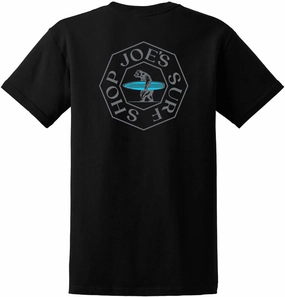 JOES SURF SHOP Men's Walking Bear Logo Heavy Cotton Tees. Reg, Big and Tall