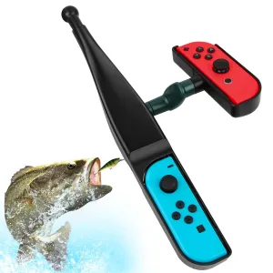 JoyHood Fishing Rod for Switch/Switch OLED, Fishing Game Kit fit Switch Bass Pro Shops - The Strike Championship Edition and Legendary Fishing