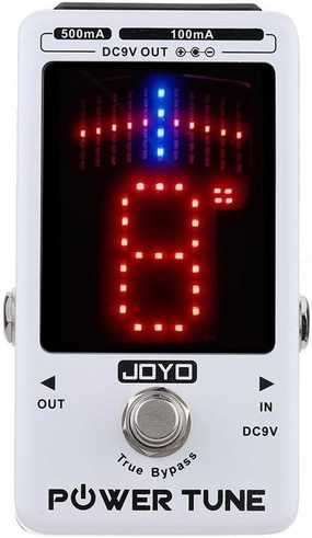 JOYO JF-18R Power Tune Tuner Pedal True Bypass with 8 Channel Low Noise Isolated DC 9V Power Output Multi Power Supply Effect