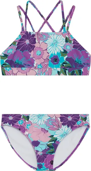 Kanu Surf Girls' Aria Beach Sport UPF 50 Mini Tankini Two Piece Swimsuit