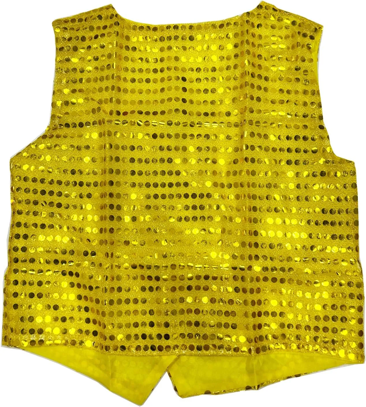 Kids Boys Girls Shiny Sequins Vest Sleeveless Jazz Hip-hop Dance Jacket Waistcoat Stage Performance Choir Party Top Gilets