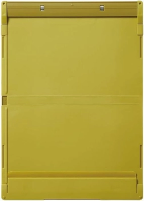 King Jim 5785-Y Clipboard Compaq Board A4 Bi-Fold Short Edge Yellow