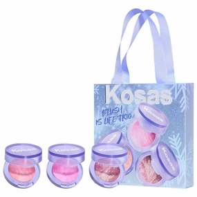 Kosas Mini Blush is Life Trio (3 Mini Bestselling Blushes) & Complimentary Pomegranate Sheet Masque