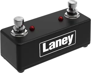 Laney FS2-MINI Dual Switch Mini Pedal Led Status Lights Removable Lead, Black