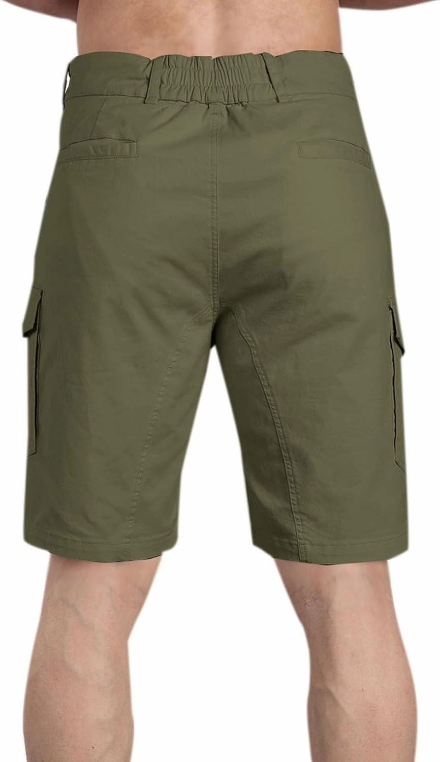 Lastesso Mens Athletic Shorts Casual Button Up Golf Shorts Lightweight Summer Workwear with Pockets Business Lounge Shorts