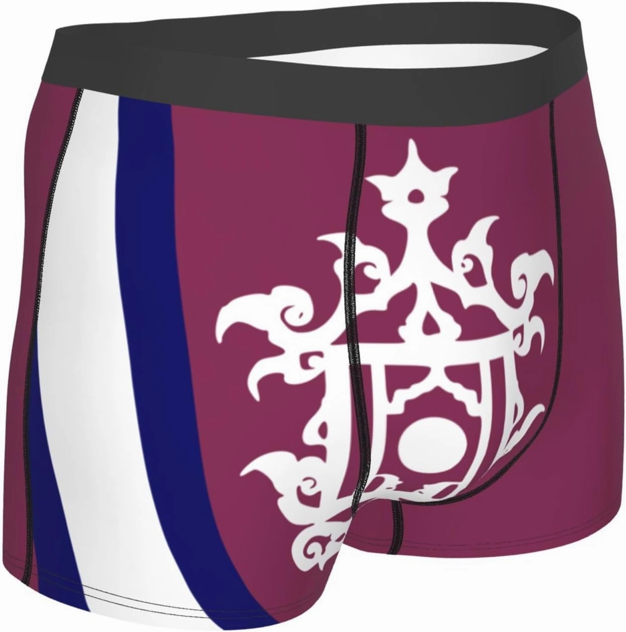 Late 19th Century Flag of Sulu Mens Underwear Boxer Briefs Soft Elastic Breathable Boxers for Men