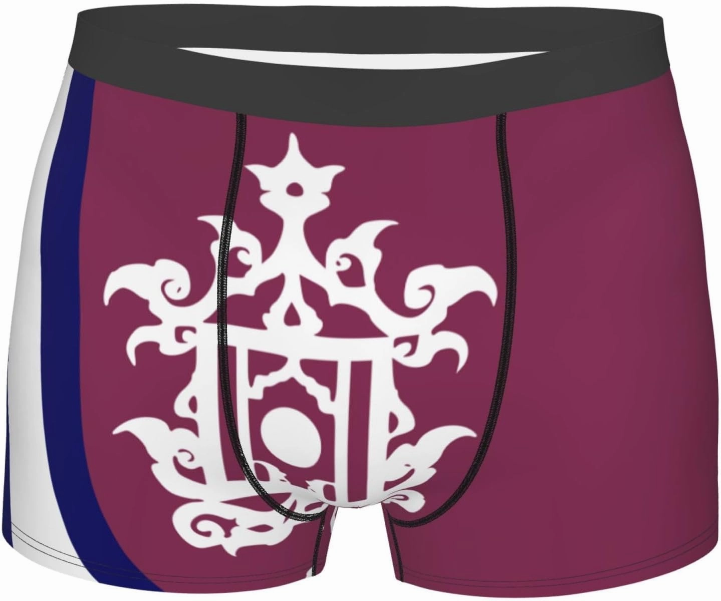 Late 19th Century Flag of Sulu Mens Underwear Boxer Briefs Soft Elastic Breathable Boxers for Men