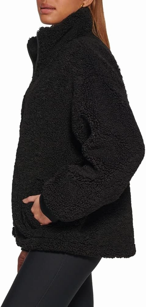Levi's womens Zip Up Sherpa Teddy Jacket (Standard & Plus Sizes)