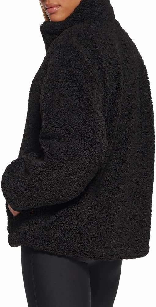 Levi's womens Zip Up Sherpa Teddy Jacket (Standard & Plus Sizes)