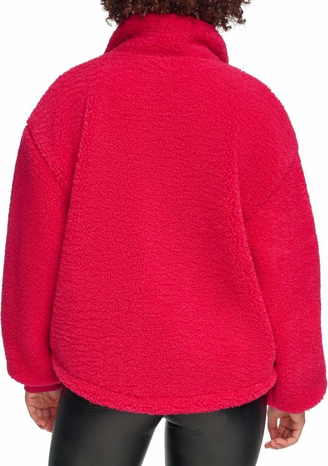 Levi's womens Zip Up Sherpa Teddy Jacket (Standard & Plus Sizes)