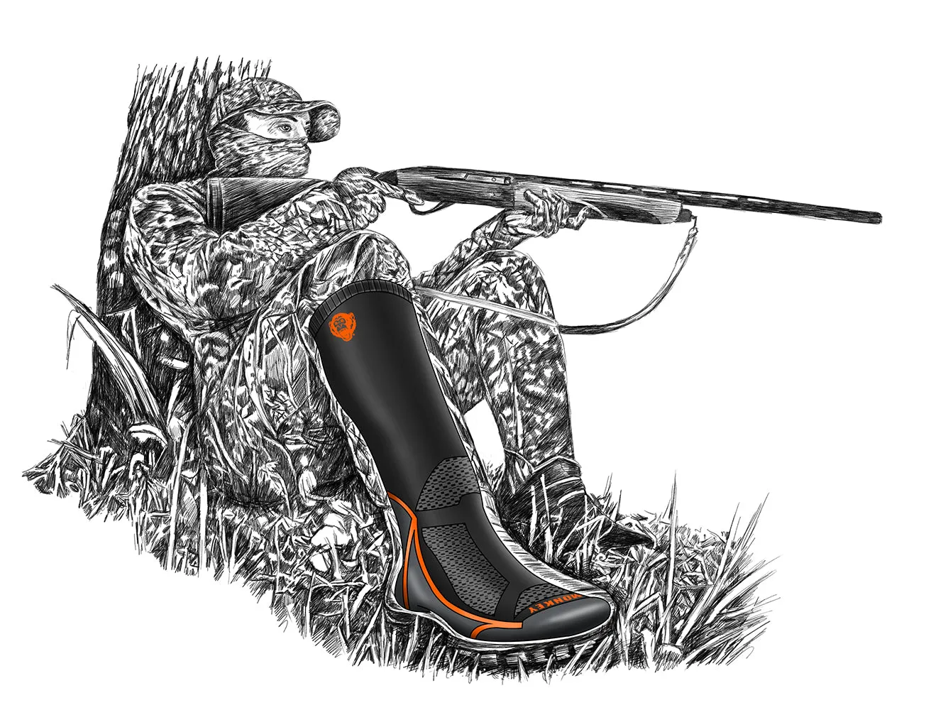 Lightweight Guide Series Over the Calf (OTC) Merino Socks