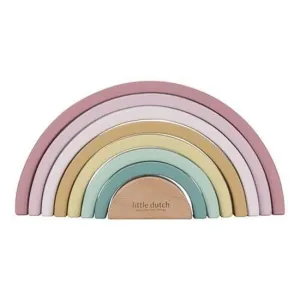 Little Dutch, Wooden Stackable Rainbow, Fairy Garden