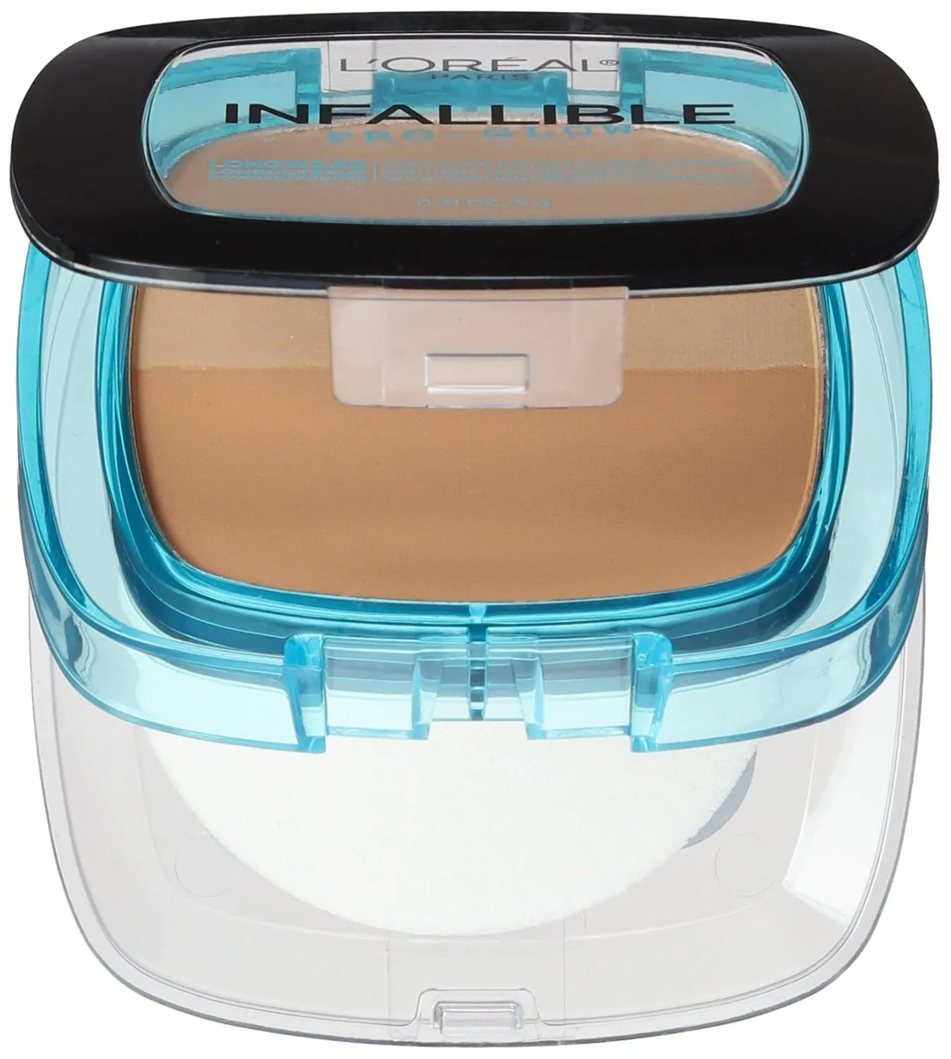 L'Oréal Paris Infallible Pro Glow Pressed Powder, Sand Beige, 0.31 oz.