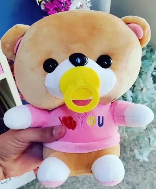 Love & Lullabies Teddy Bear Plushie (25 cm)