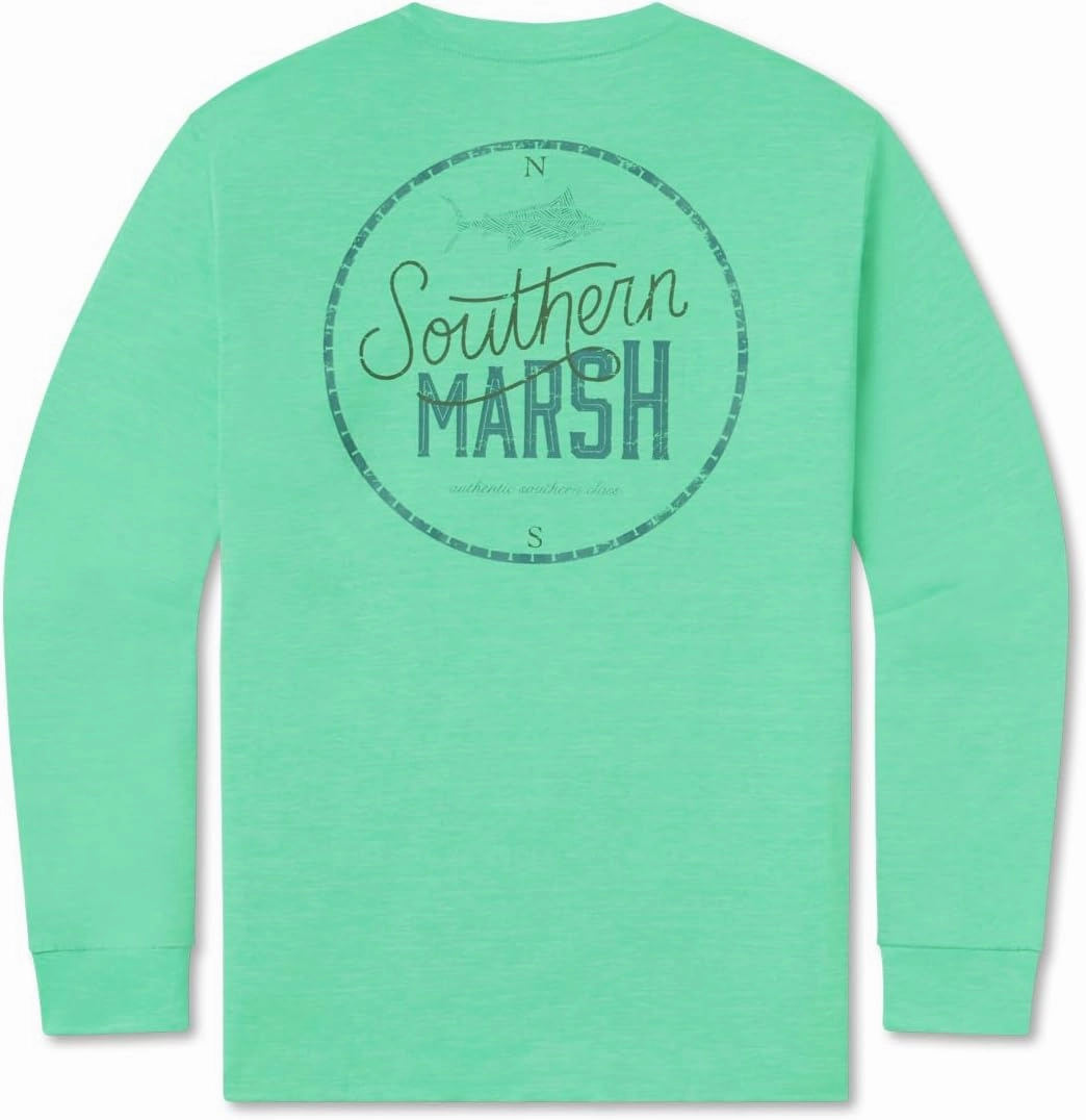 Ls FieldTec Heathered Tee - Marlin Time