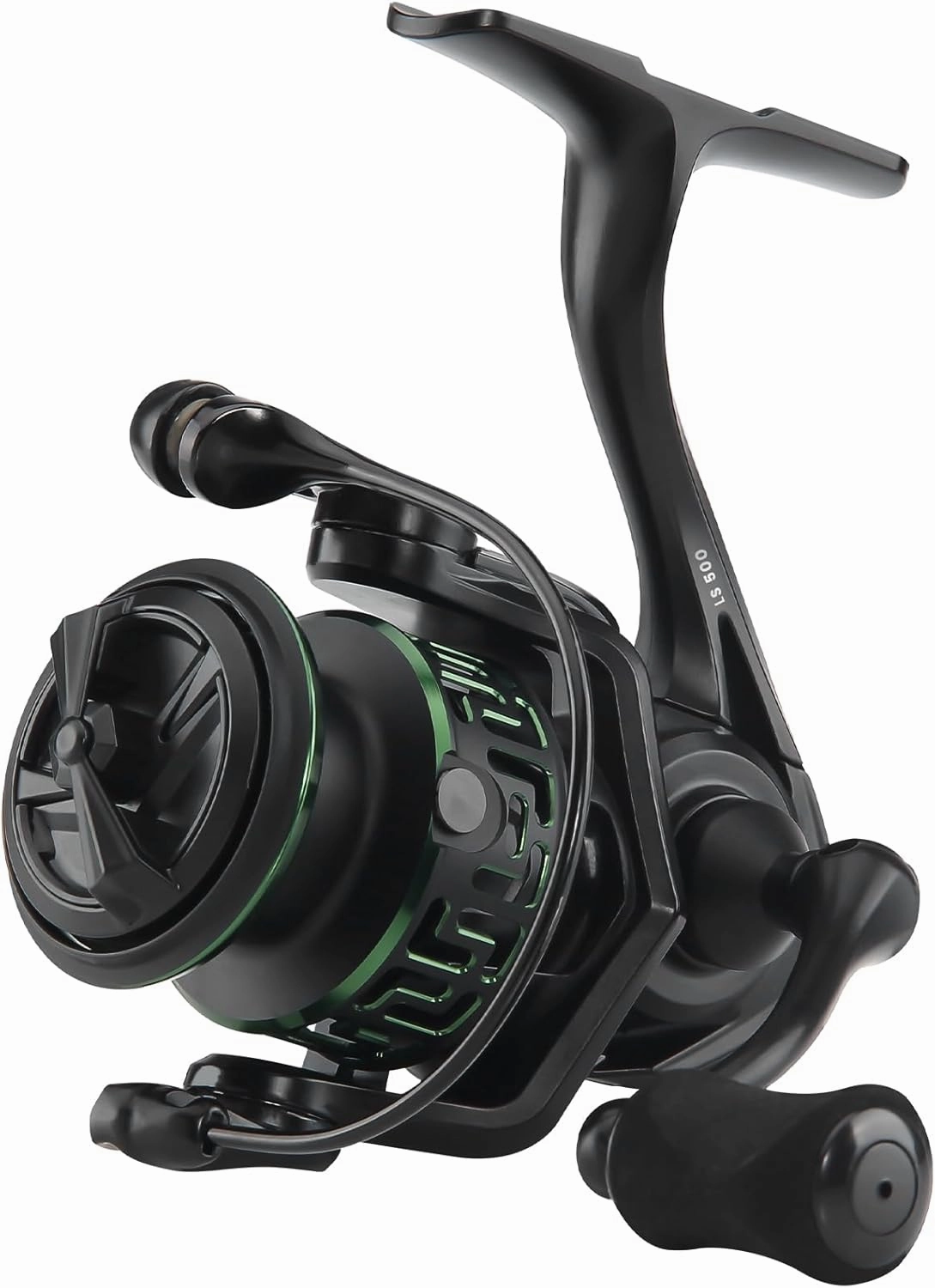 LS Lightweight Spinning Reel 500-1000 Series, 3.8oz Ultralight Carbon Fiber Frame, 5 1 BB, 5.2:1 Gear Ratio, 6.6LBs Max Drag, Saltwater/Freshwater Fishing Reel