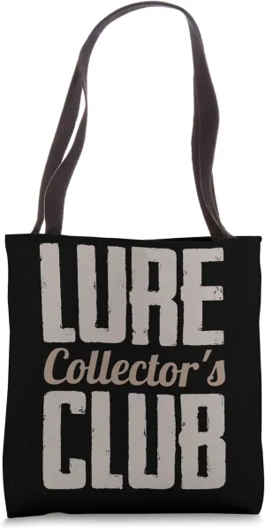 Lure Collector's Club Tote Bag
