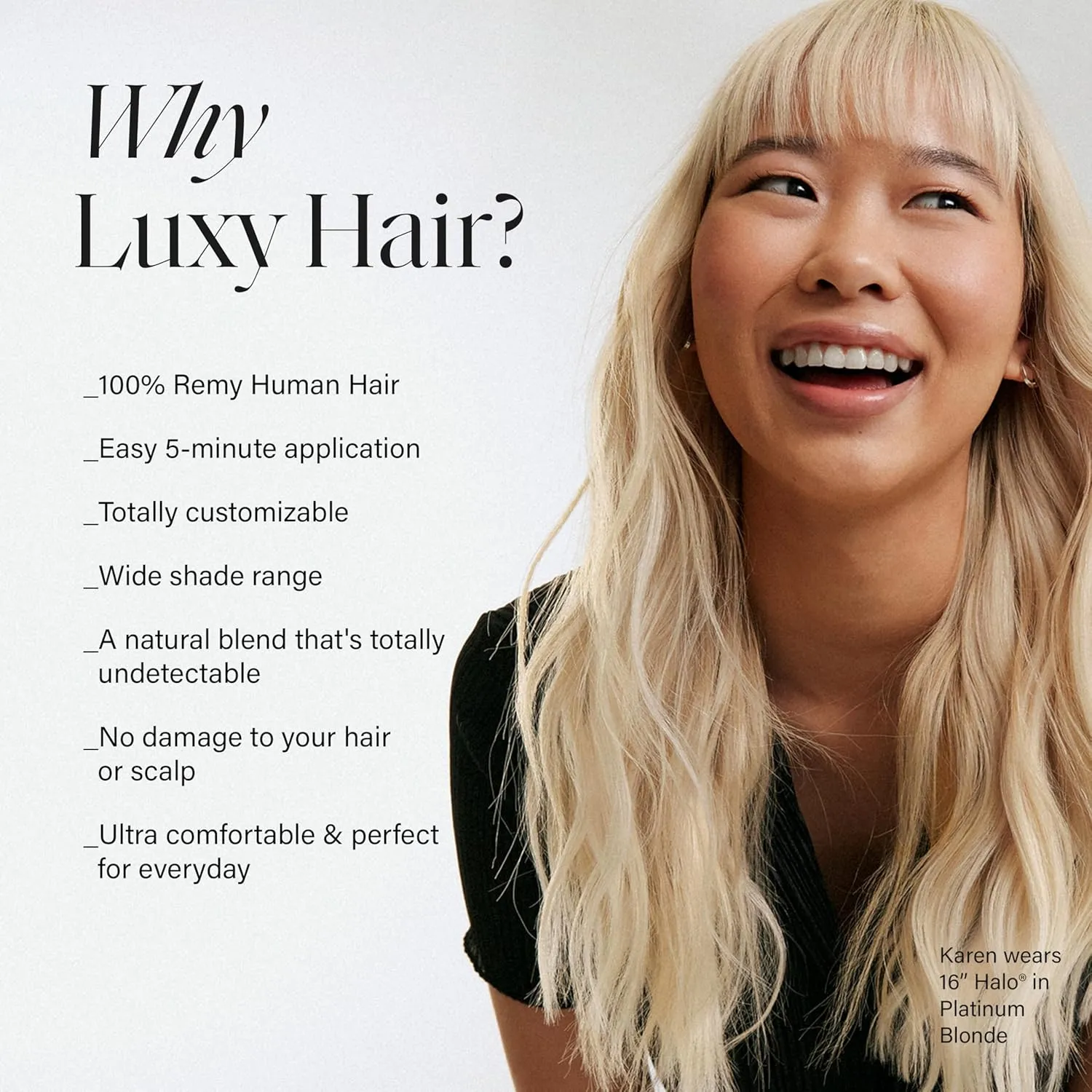 Luxy 100% Remy Human Hair – Scalp Hair Fill-Ins - Clip-Ins for Scalp & Part Line Coverage - Natural Coverage for Thinning Areas, Lightweight Mesh Bands 40 grams 16" Chestnut Brown Balayage