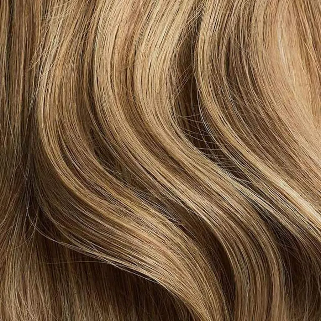 Luxy Hair 20" Bronde Balayage Thick Classic Clip-In Hair Extensions (220 grams) 100% Remy Human Hair, Thick, Natural,Volume, 10-Piece Set, Blends Easily