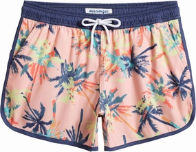 maamgic Swim Shorts Women 3.5" Quick Dry Board Shorts Stretch Swimming Shorts Vintage Bathing Suit Shorts with Pockets