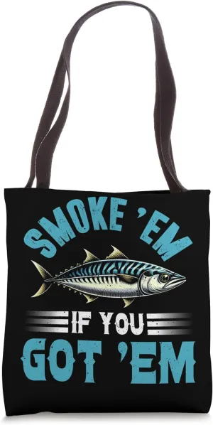 Mackerel fishing Tote Bag