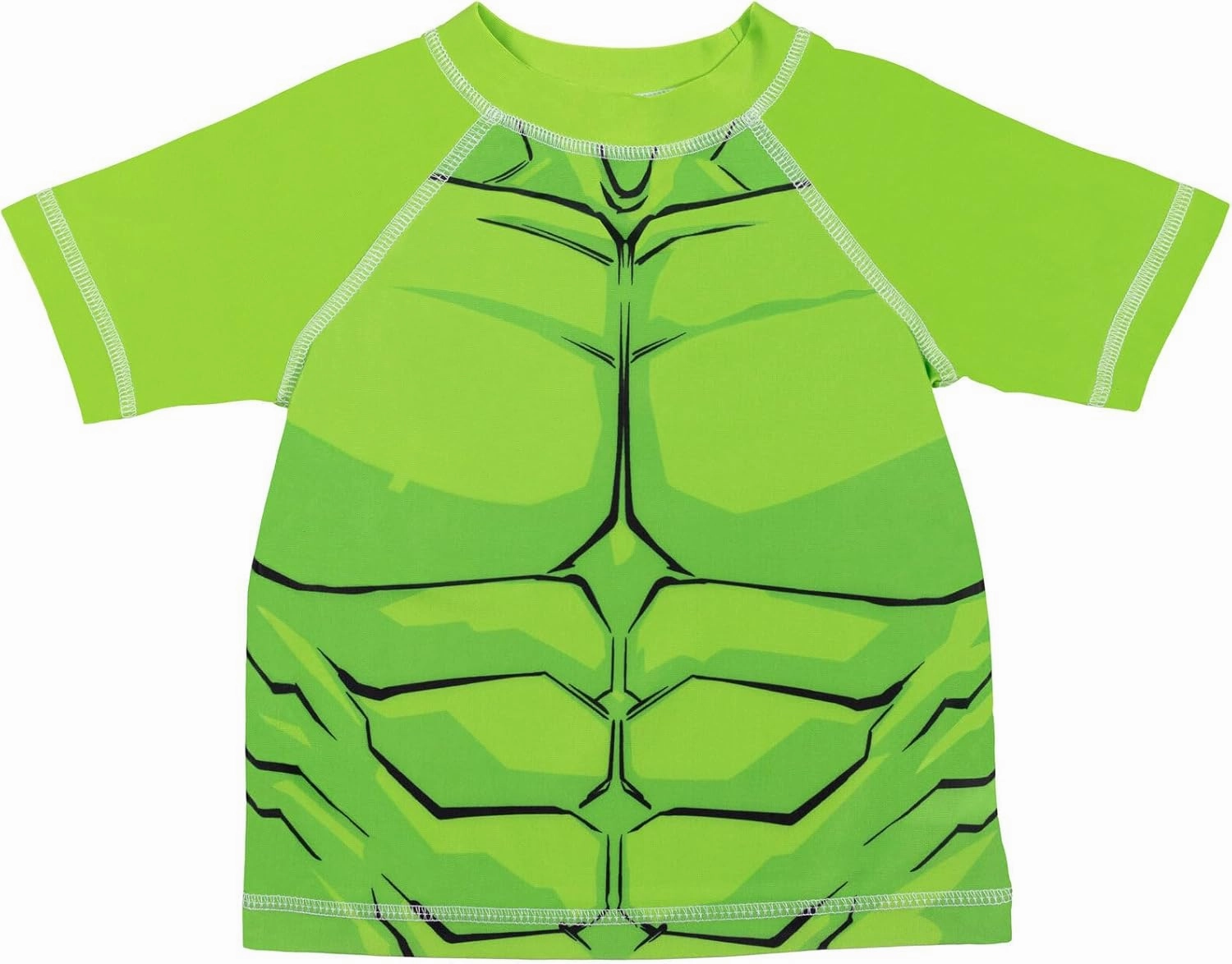 Marvel UPF 50  Pullover Rash Guard and Swim Trunks Outfit Set Toddler to Big Kid Sizes (2T - 18-20)