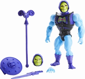 Masters of the Universe Mattel Origins Action Figure & Accessories Set, Battle Armor Skeletor 5.5-inch Collectible Toy with Mini-Comic