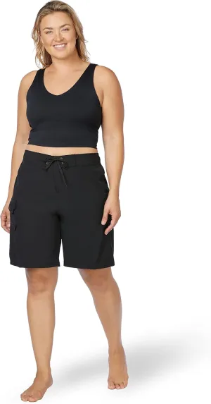 Maui Womens Plus Size Bathing Suit Swim Shorts Board Shorts…