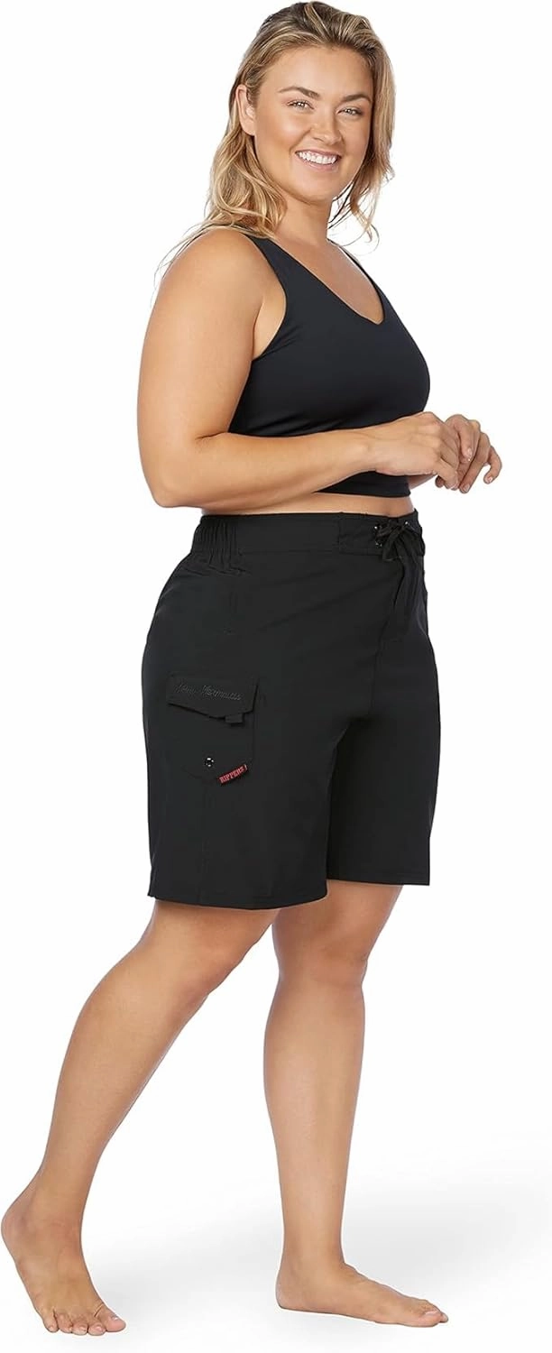 Maui Womens Plus Size Bathing Suit Swim Shorts Board Shorts…
