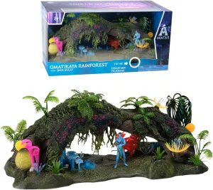 McFarlane - Avatar - World of Pandora DLX Set - Omatikaya Rainforest with Jake Sully