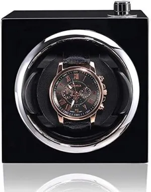 Mechanical Watch Shaker Watch Winder Silent Motor Display Watch Storage Mechanical Clock Rotating Self-Winding Case Watch Box with Automatic Winding U