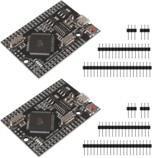 MEGA 2560 PRO Embed CH340G/ATMEGA2560-16AU Chip with Male Pin headers Compatible for Arduino Mega2560 Module (2pcs)