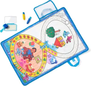 Melissa & Doug Blue's Clues & You! Water Wow! Activity Mat (20 Inches x 30 Inches) with Reusable Water Reveal Surface