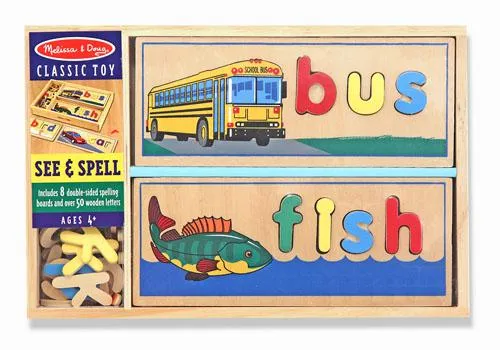 Melissa & Doug See & Spell Learning Toy