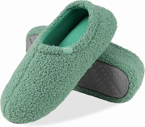 Memory Foam Slippers Indoor Women's Curly Fleece Home Shoes Soft Warm House Slippers