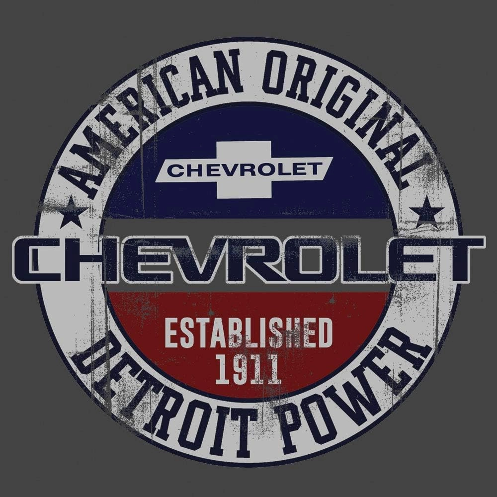 Men's Established 1911 Chevrolet T-Shirt - Chevy Detroit Power Shirt