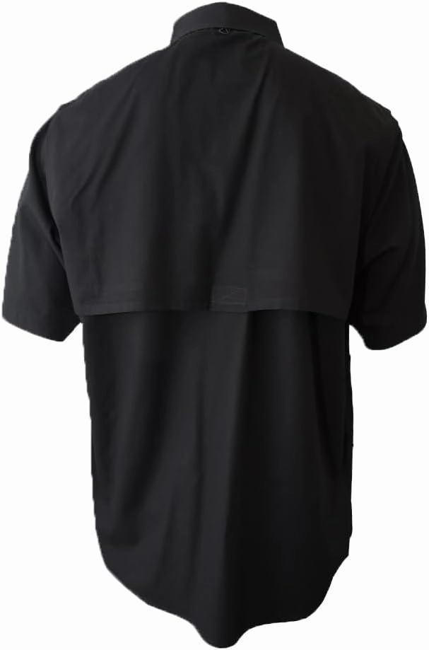 Men's Long Sleeve Fishing Button Down Shirt, Breathable Outdoors Casual Lightweight Shirt