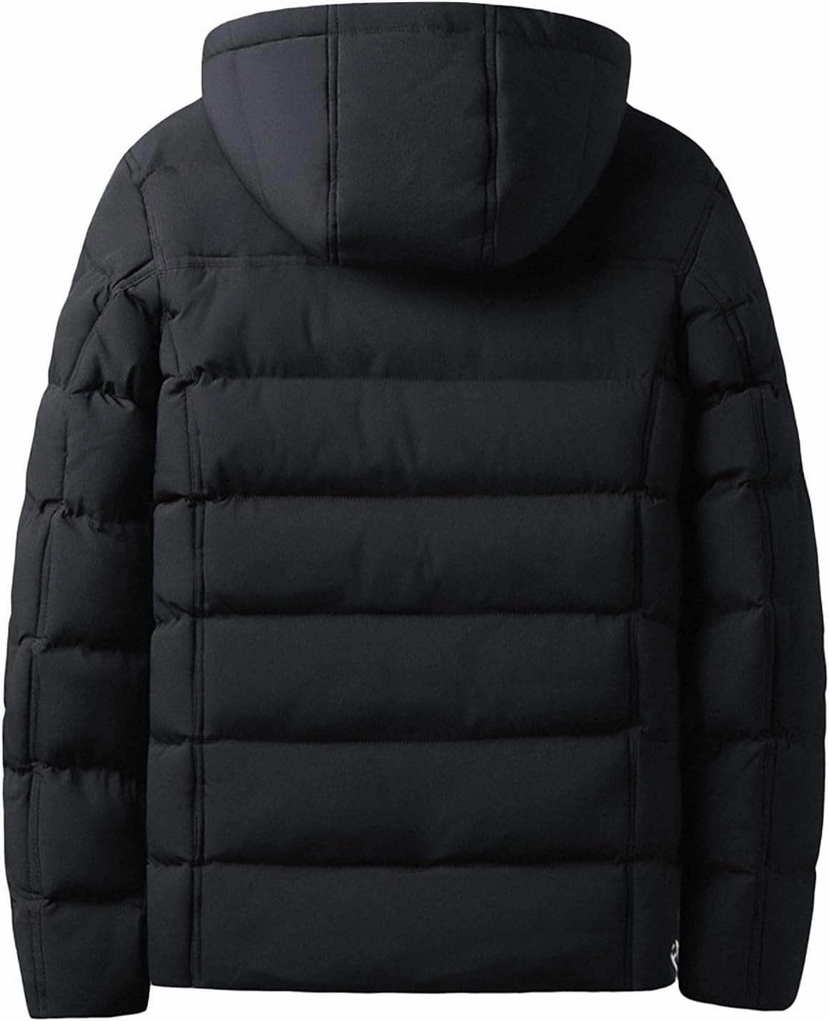 Men's Winter Puffer Jacket Thicken Cotton Down Coat Essentials Lightweight Jacket Travel Padded Jacket