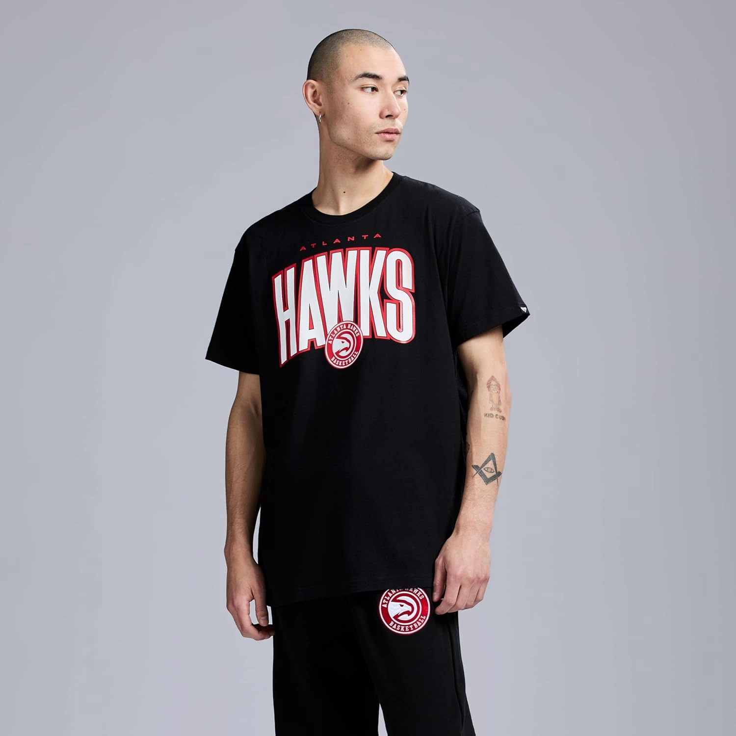 Men's X NBA Officially Licensed Graphic Short Sleeve Lightweight Classic Crew Neck Cotton T-Shirt