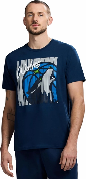Men's X NBA Officially Licensed Graphic Short Sleeve Lightweight Crew Neck Cotton Team T-Shirt