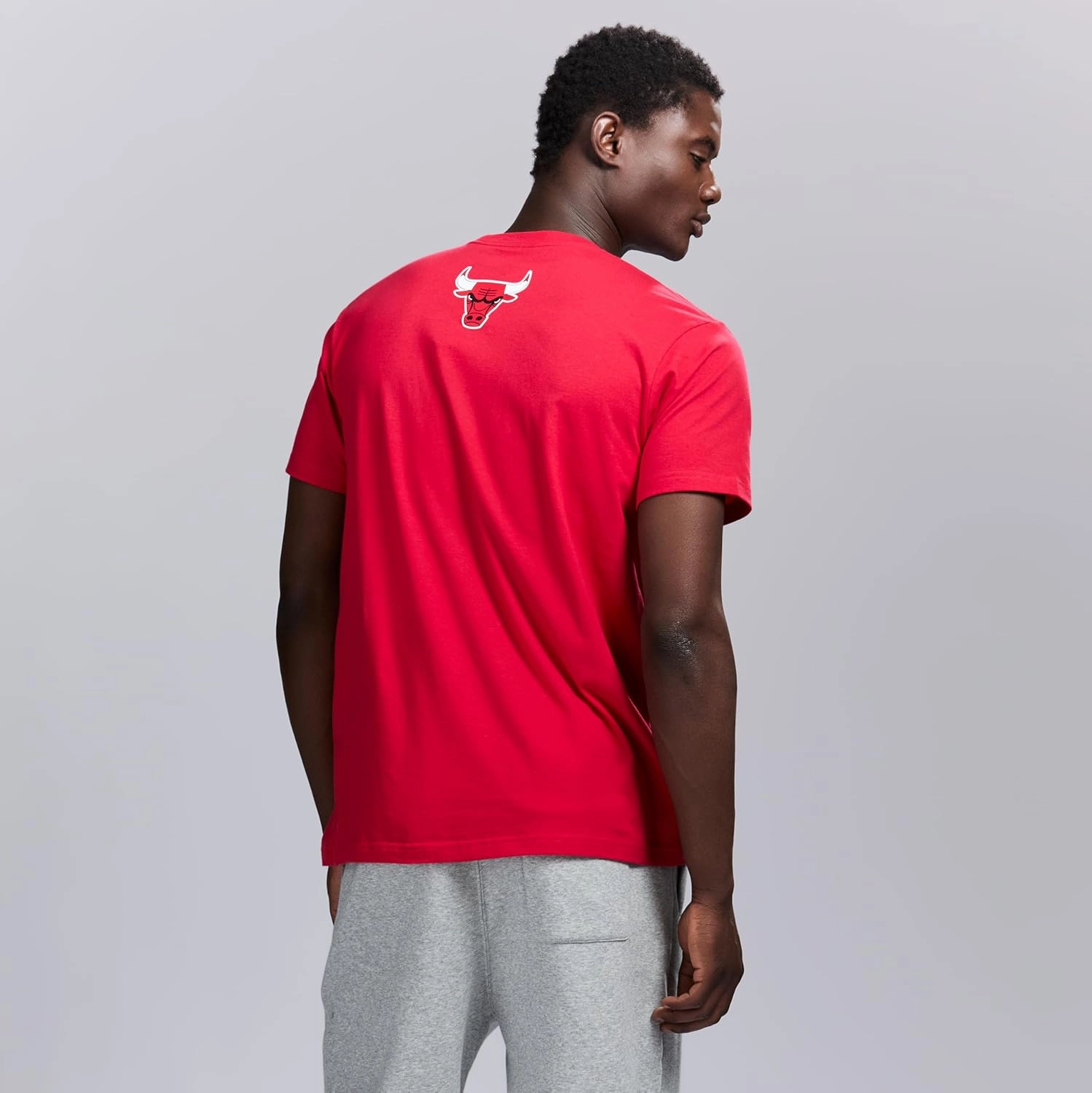Men's X NBA Officially Licensed Graphic Short Sleeve Lightweight Crew Neck Cotton Team T-Shirt