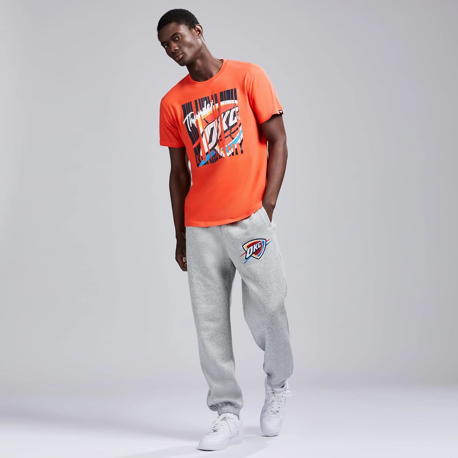 Men's X NBA Officially Licensed Graphic Short Sleeve Lightweight Crew Neck Cotton Team T-Shirt