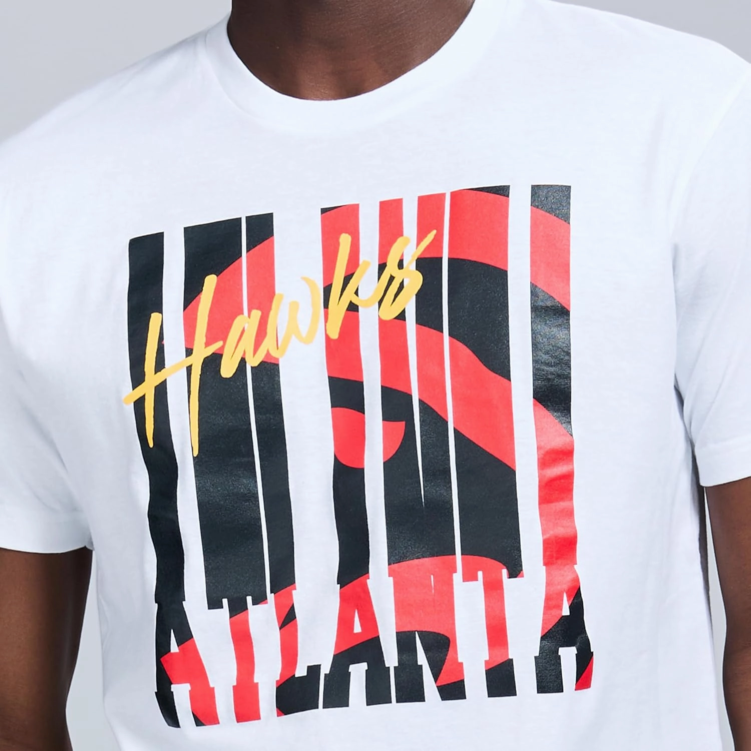 Men's X NBA Officially Licensed Graphic Short Sleeve Lightweight Crew Neck Cotton Team T-Shirt