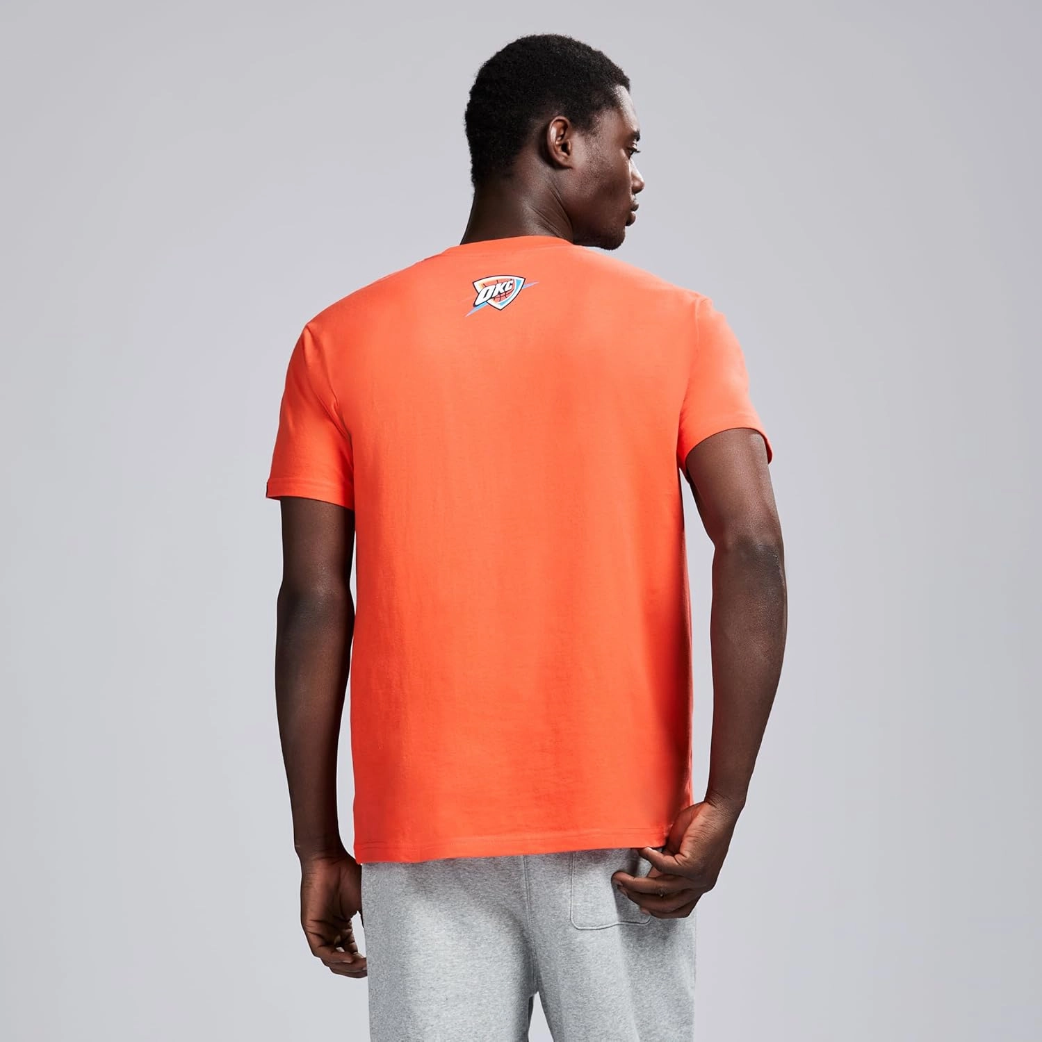 Men's X NBA Officially Licensed Graphic Short Sleeve Lightweight Crew Neck Cotton Team T-Shirt