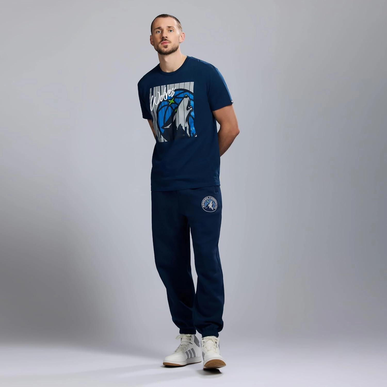 Men's X NBA Officially Licensed Graphic Short Sleeve Lightweight Crew Neck Cotton Team T-Shirt