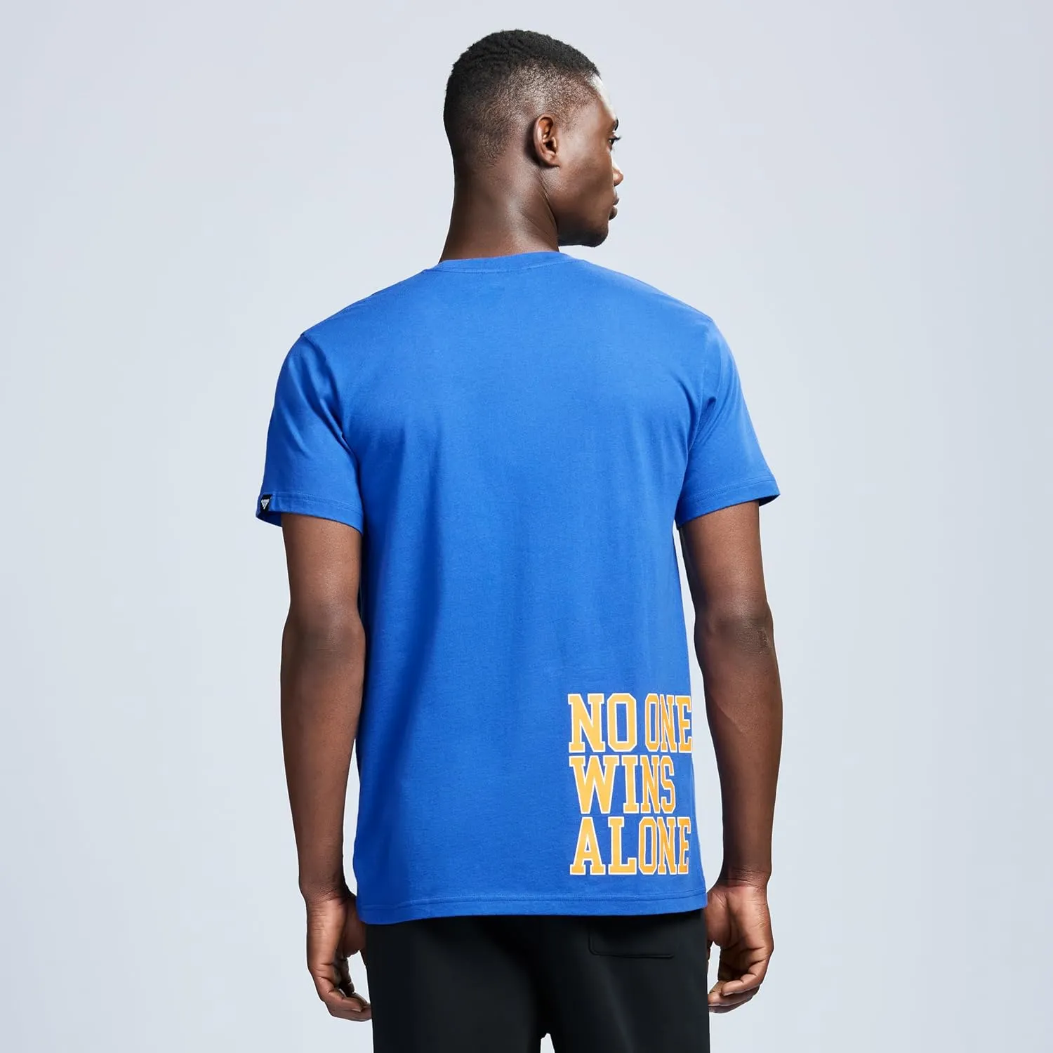 Men's Short Sleeve Lightweight Graphic Logo Crew Neck Cotton T-Shirt