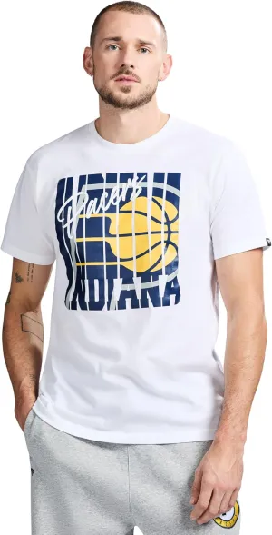 Men's X NBA Officially Licensed Graphic Short Sleeve Lightweight Crew Neck Cotton Team T-Shirt